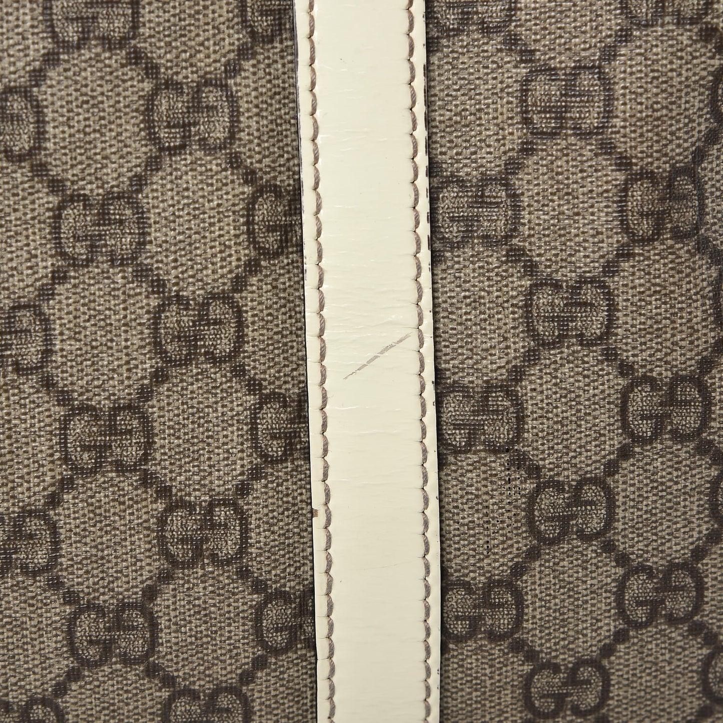 GG Plus Monogram Medium Joy Boston Off White