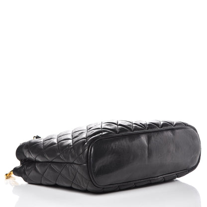 Chanel Lambskin Quilted Shoulder Bag Black 4 of 13