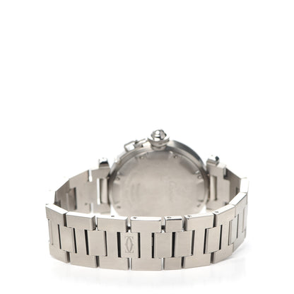Cartier Stainless Steel 35mm Pasha GMT Automatic Watch 3 of 5