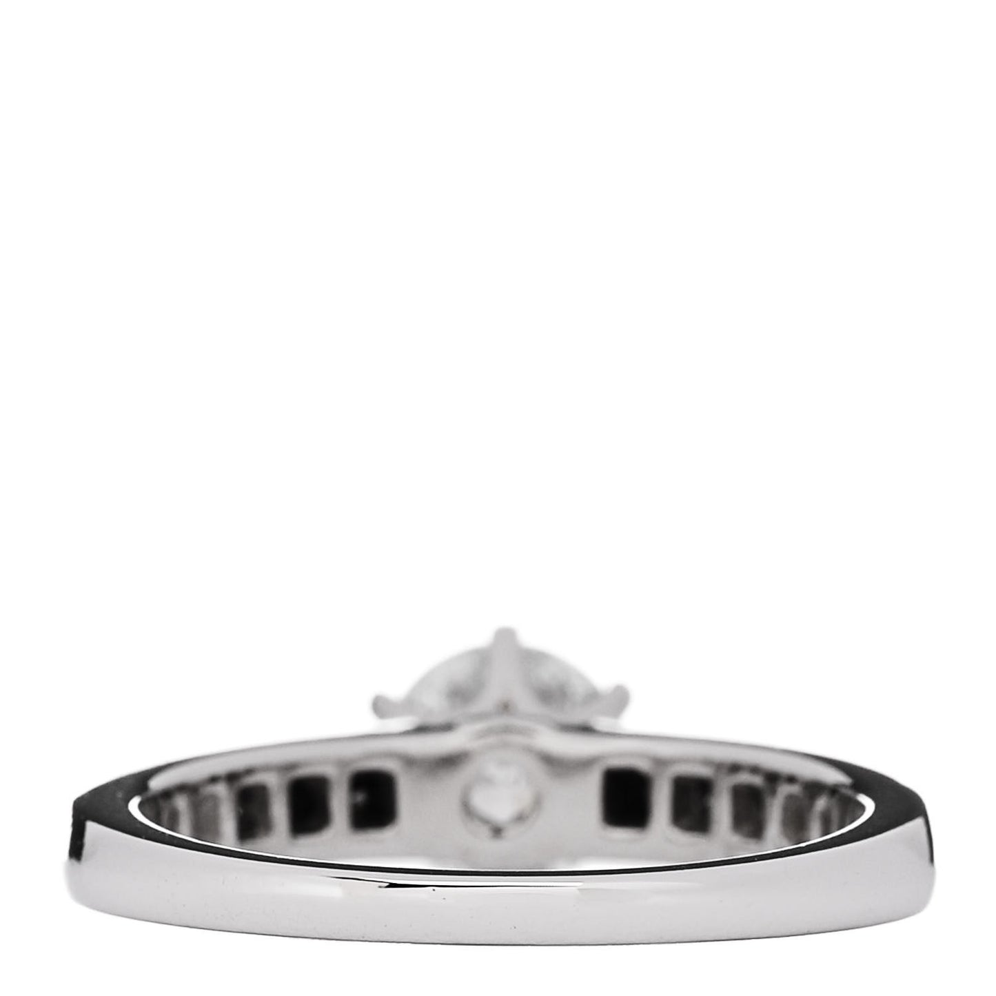 Platinum Diamond 1.04ct Channel-Set Engagement Ring 54 7