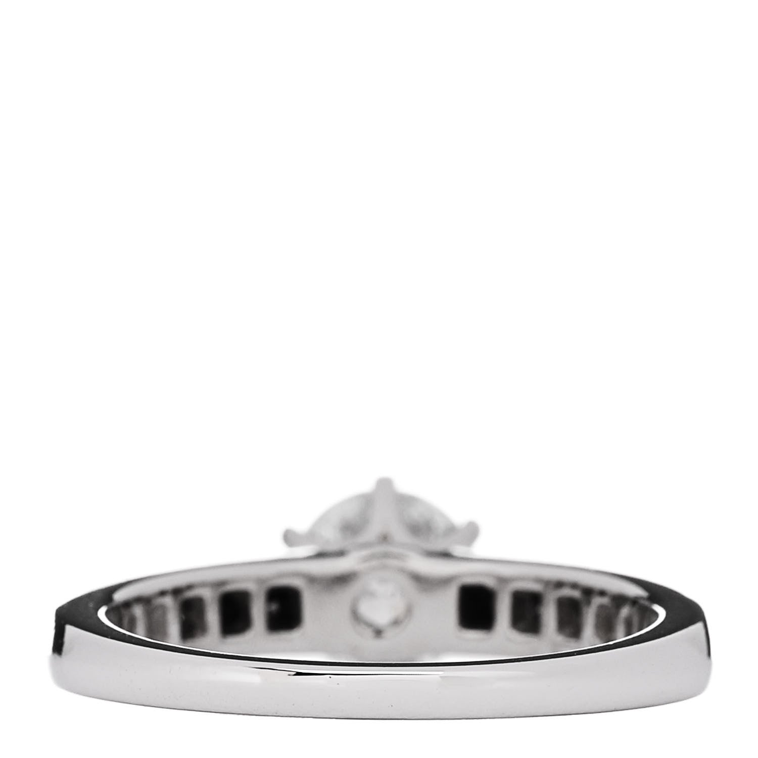 Tiffany Platinum Diamond 1.04ct Channel-Set Engagement Ring 54 7 4 of 7