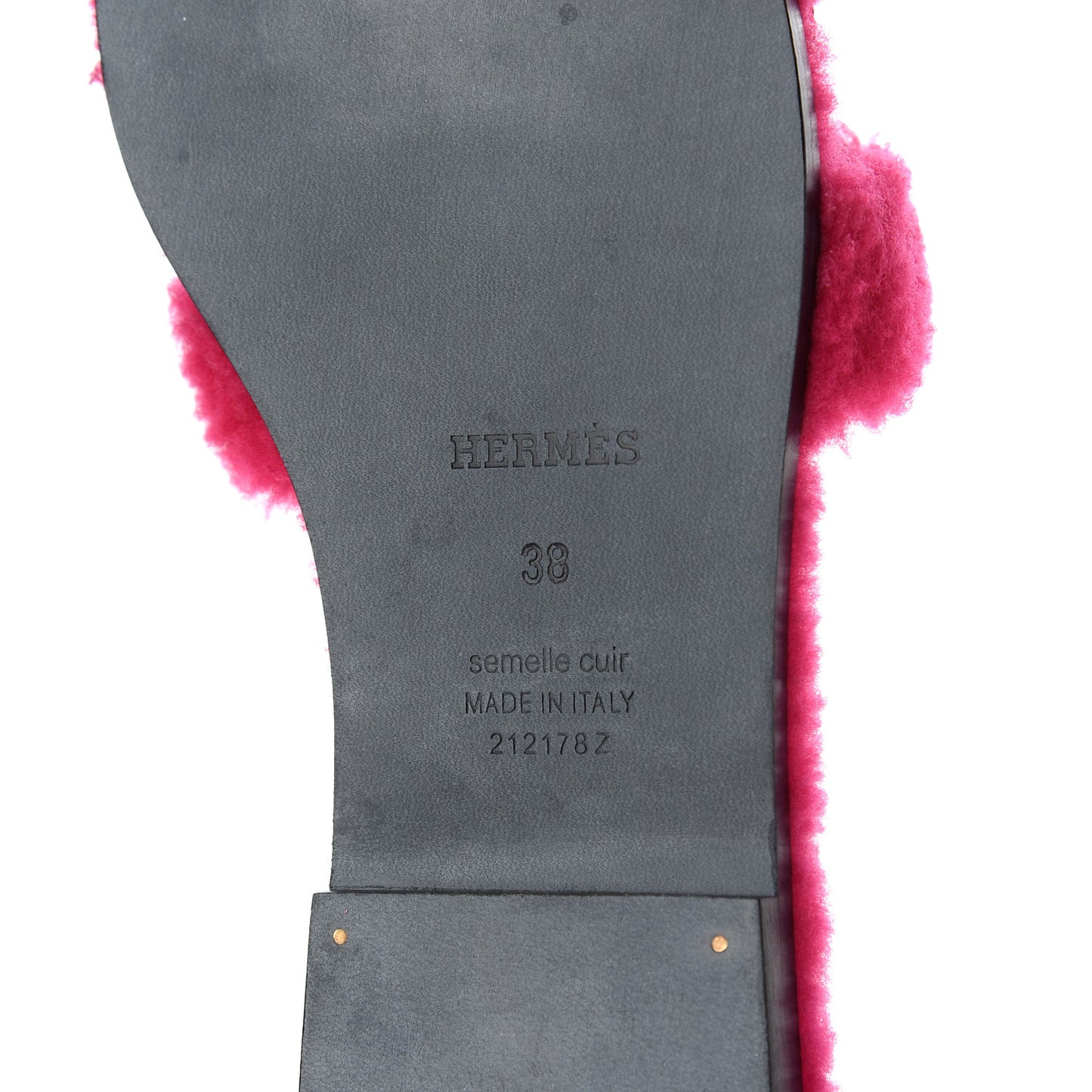 Woolskin Oran Sandals 38 Rose Fuchsia