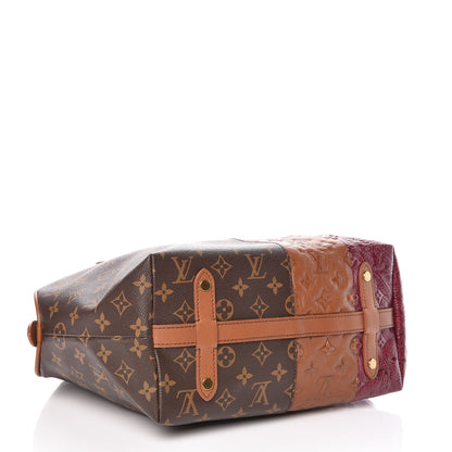 Louis Vuitton Monogram Stripes Medium Bag Bordeaux 4 of 8