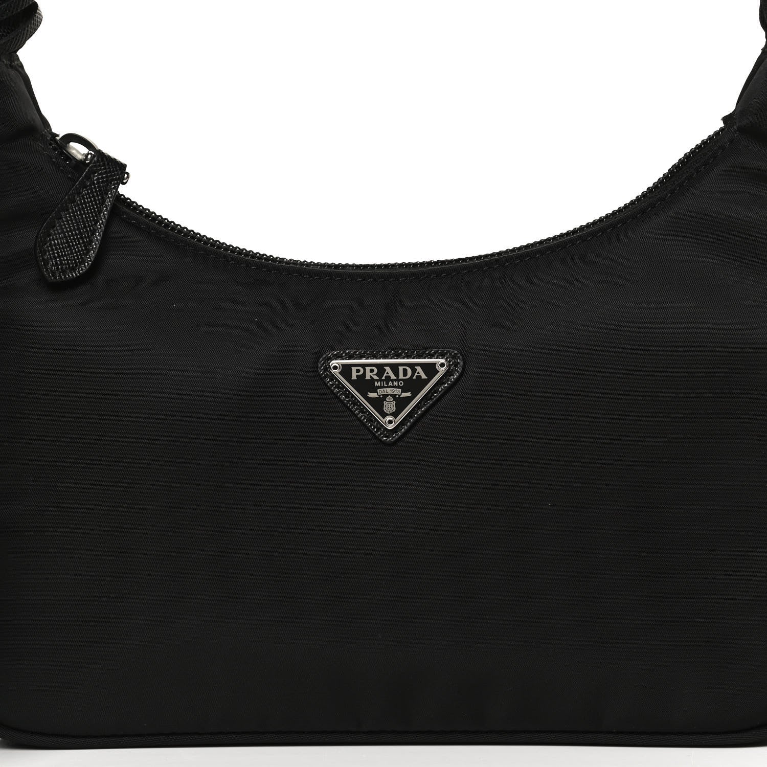 Prada Tessuto Nylon Mini Re-Edition 2000 Bag Black 10 of 12
