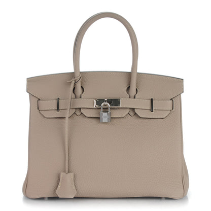 Hermes Togo Birkin 30 Gris Tourterelle 1 of 25