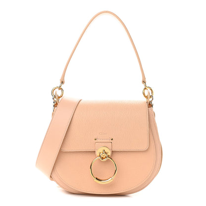 Chloe Grained Calfskin Large Tess Bag Delicate Pink 1 of 9