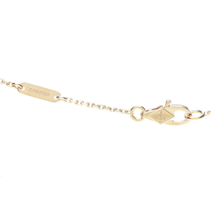 Van Cleef & Arpels 18K Yellow Gold Mother of Pearl Sweet Alhambra Pendant Necklace 5 of 7