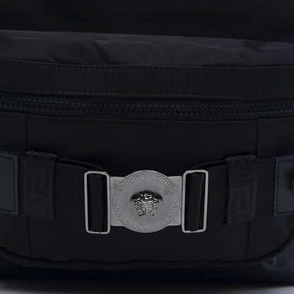 Versace Nylon Palazzo Backpack Black 9 of 9