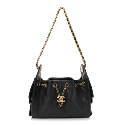 Chanel Caviar Quilted Mini Chanel 25 Handbag Black 1 of 11