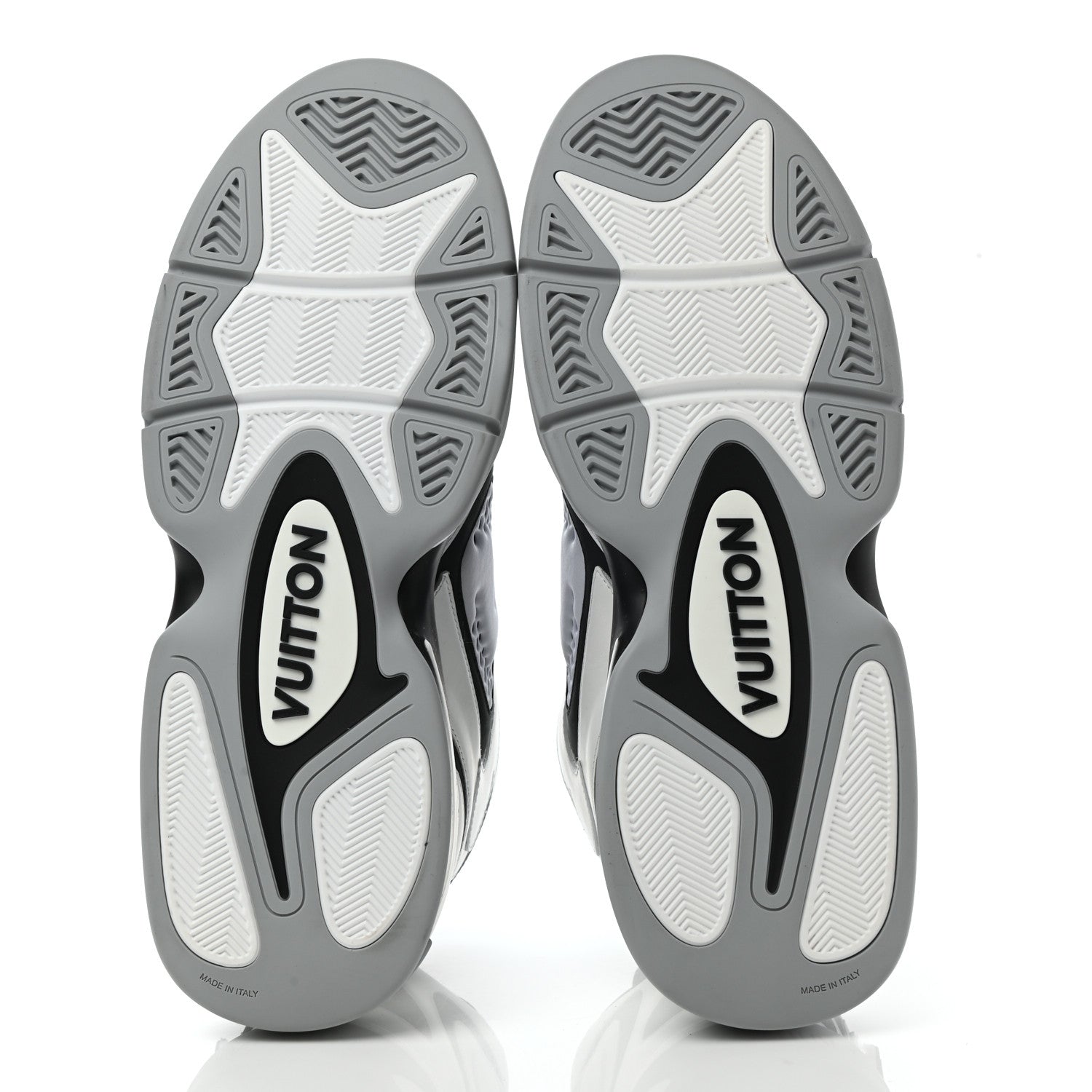 Louis Vuitton Calfskin Mens LV Trainer 2 Sneaker 11 White 5 of 9