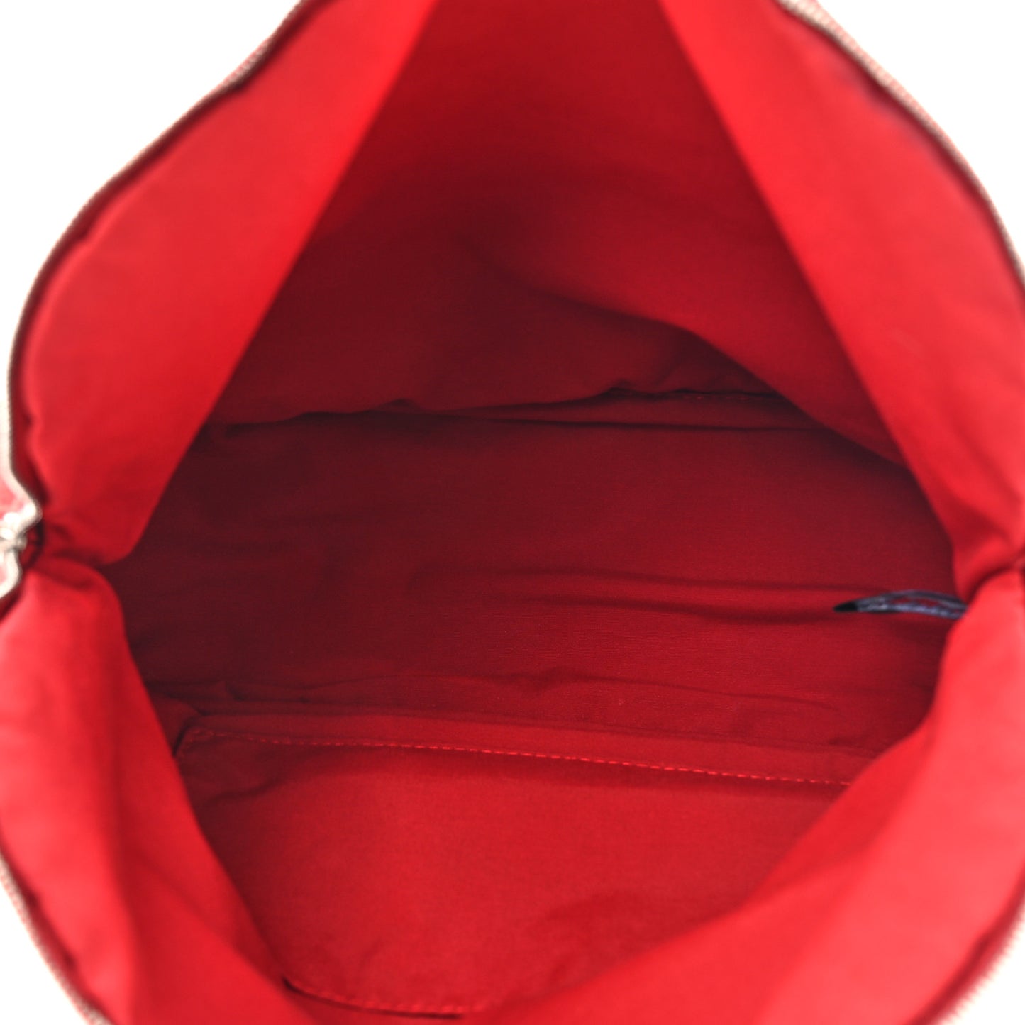 Cotton Bolide Travel Cosmetic Pouch Rouge