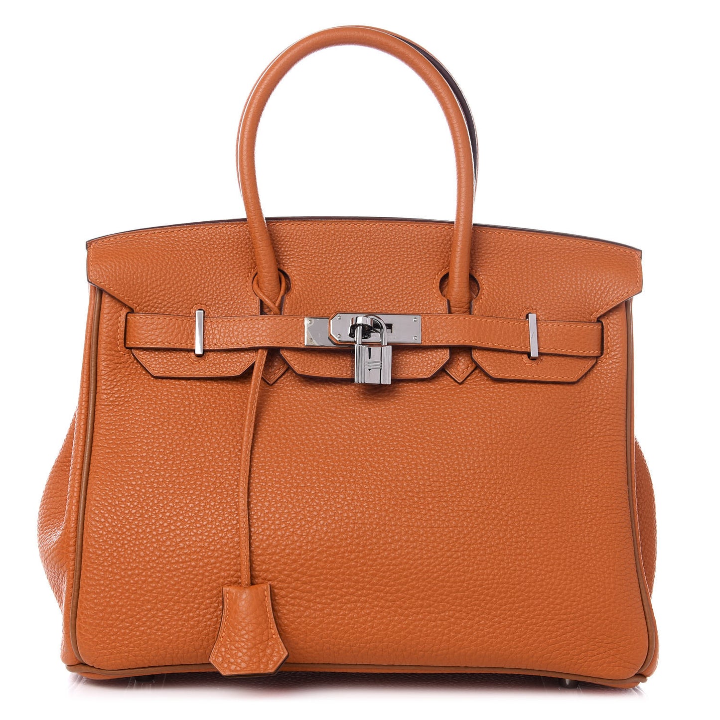 Togo Verso Birkin 30 Potiron Fauve
