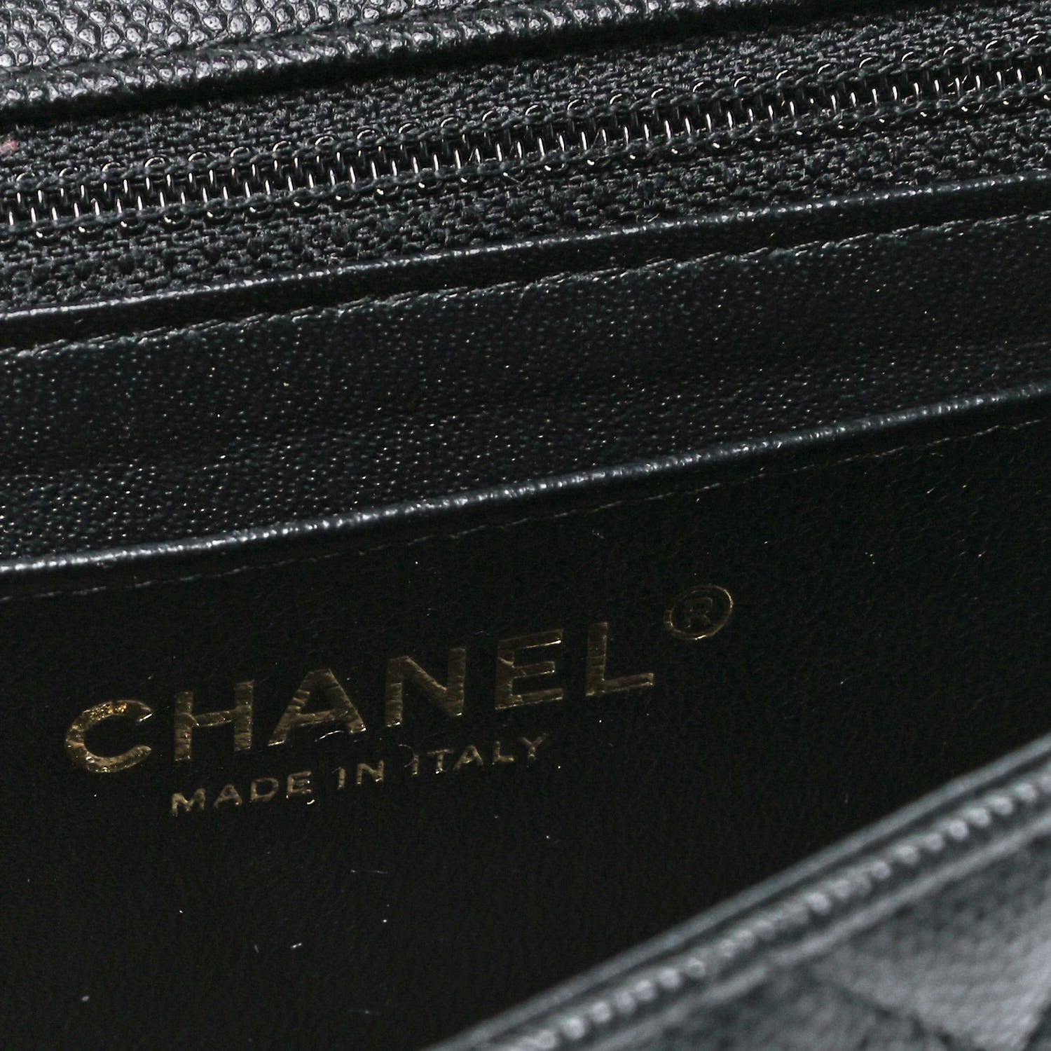 Chanel Caviar Quilted Mini Rectangular Flap Black 6 of 9