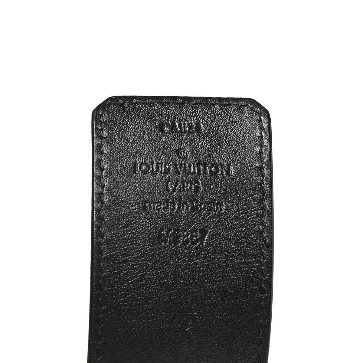 Louis Vuitton Calfskin 40mm LV Initiales Reversible Belt 100 40 Black Dark Brown 5 of 7