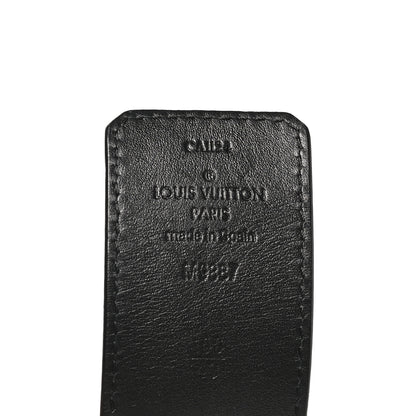 Louis Vuitton Calfskin 40mm LV Initiales Reversible Belt 100 40 Black Dark Brown 5 of 7