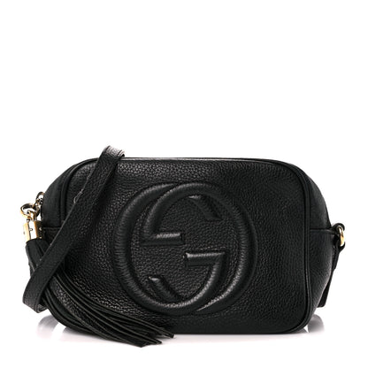 Gucci Pebbled Calfskin Small Soho Disco Bag Black 1 of 12