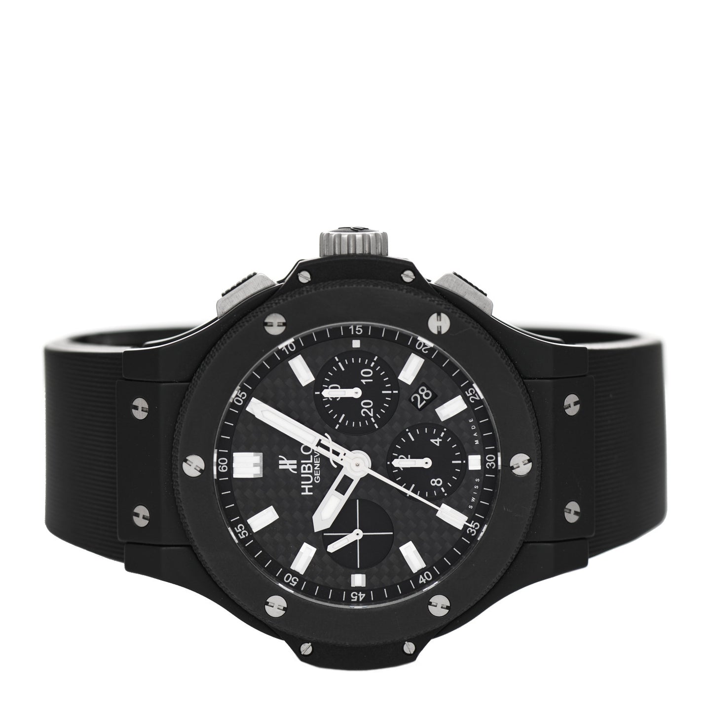 Ceramic Rubber 44mm Big Bang Black Magic Automatic Watch Black 301.CI.1770.RX