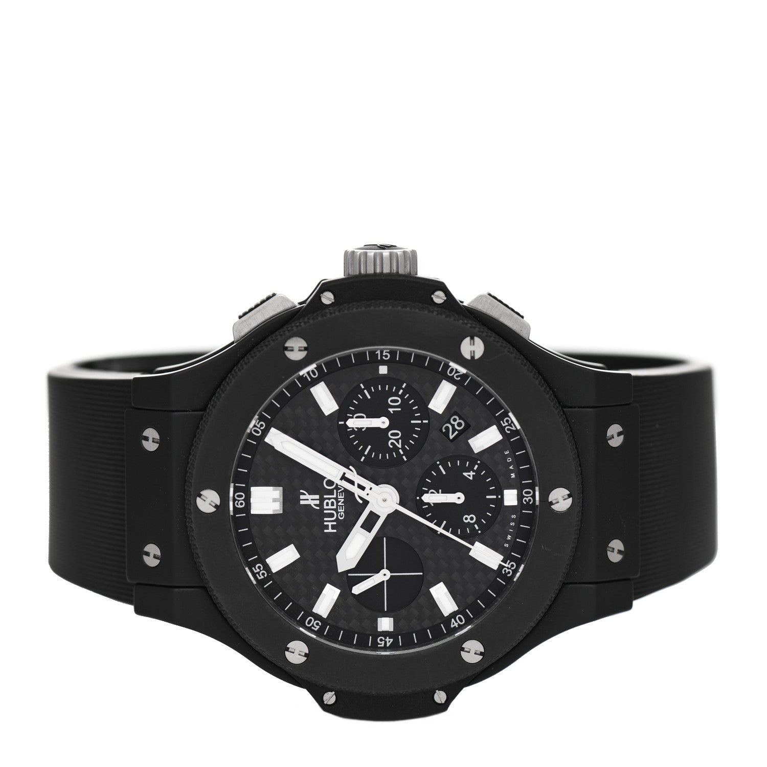 Hublot Ceramic Rubber 44mm Big Bang Black Magic Automatic Watch Black 301.CI.1770.RX 2 of 4