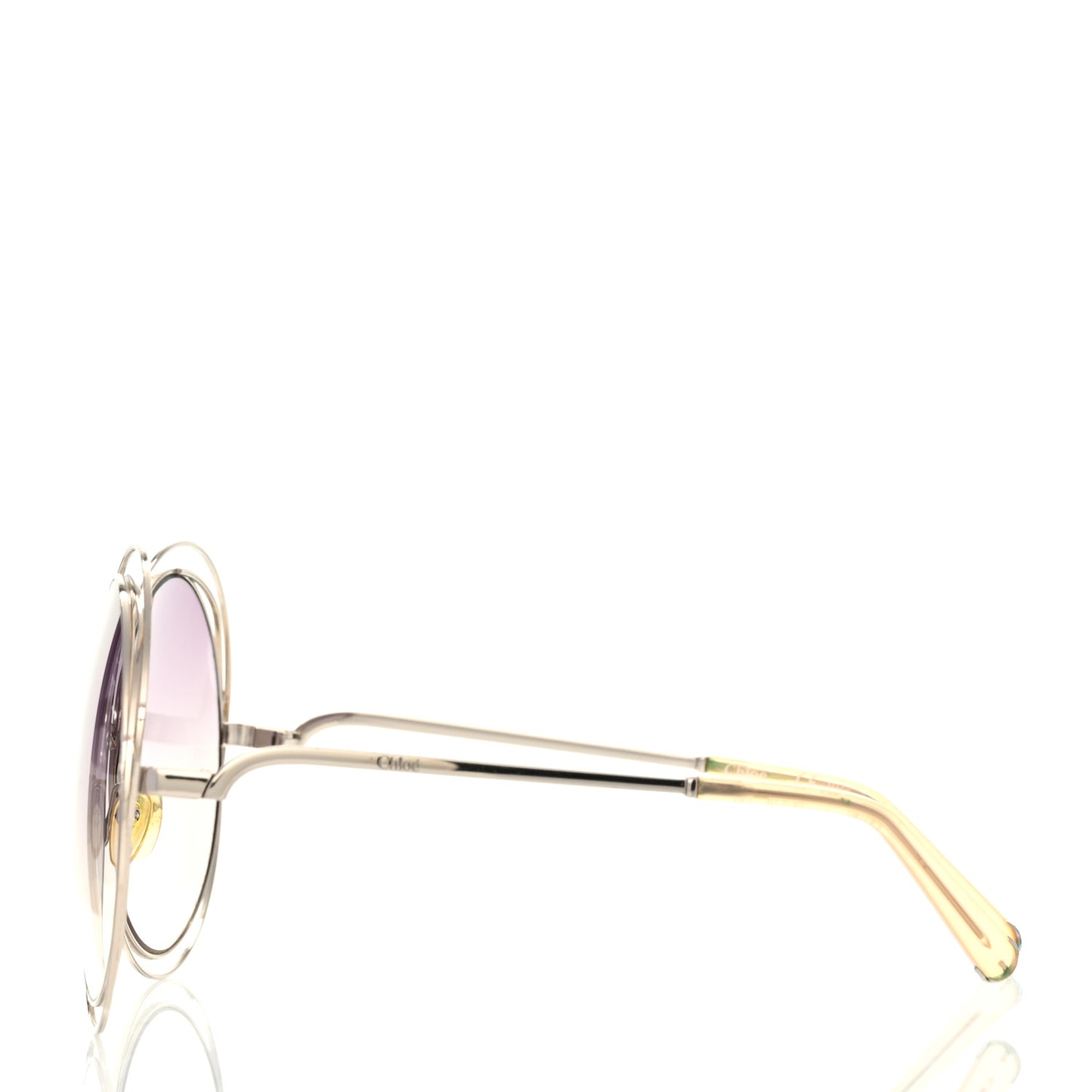 Oversize Round Carlina Oversized Round Sunglasses CE114S Silver