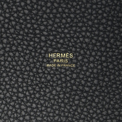 Hermes Taurillon Clemence Picotin Lock 18 PM Black 6 of 11