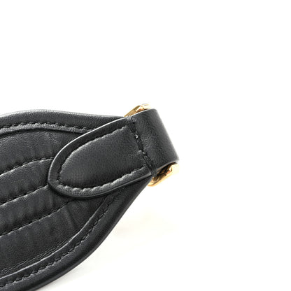 Fendi Shiny Nappa Trapuntata Shoulder Strap Black 5 of 5