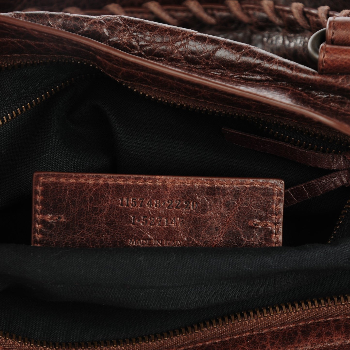 Agneau Classic Hardware City Cigare Fonce