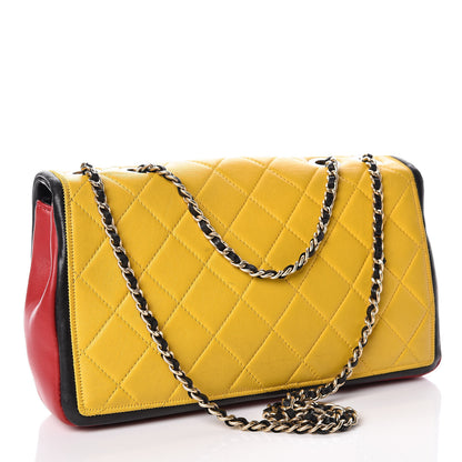 Chanel Lambskin Quilted Medium Graphic Flap Multicolor 4 of 15