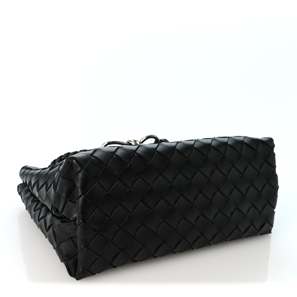 Bottega Veneta Nappa Intrecciato Small Andiamo Shoulder Bag Black 4 of 10