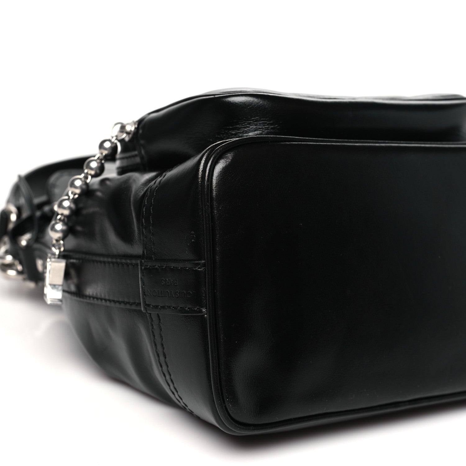 Louis Vuitton LV Night Calfskin Noe Cargo Black 8 of 9