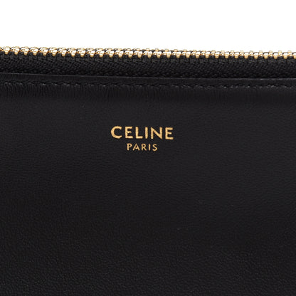 Celine Lambskin Small Trio Crossbody Bag Black 8 of 10