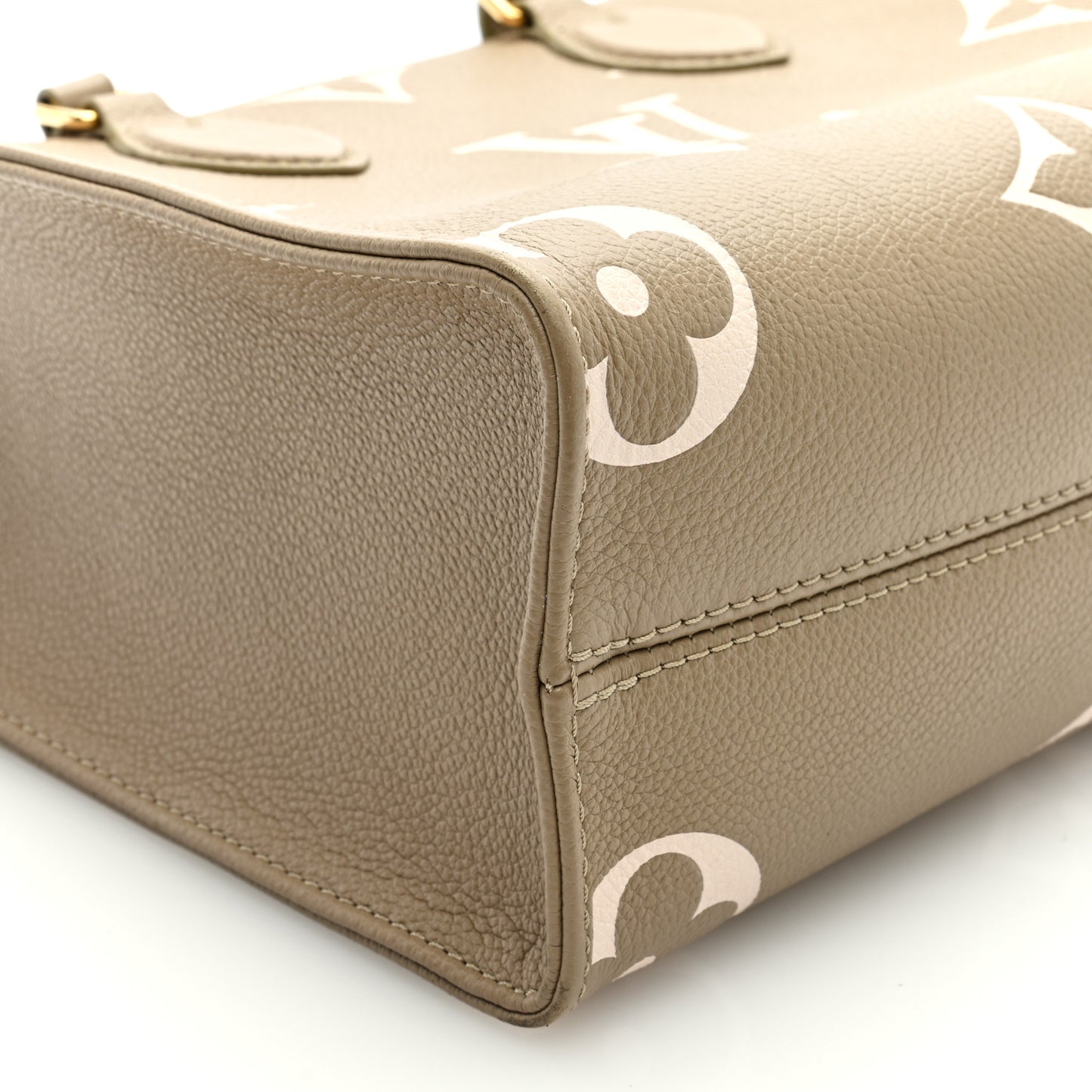 Empreinte Monogram Giant Onthego PM Khaki Cream