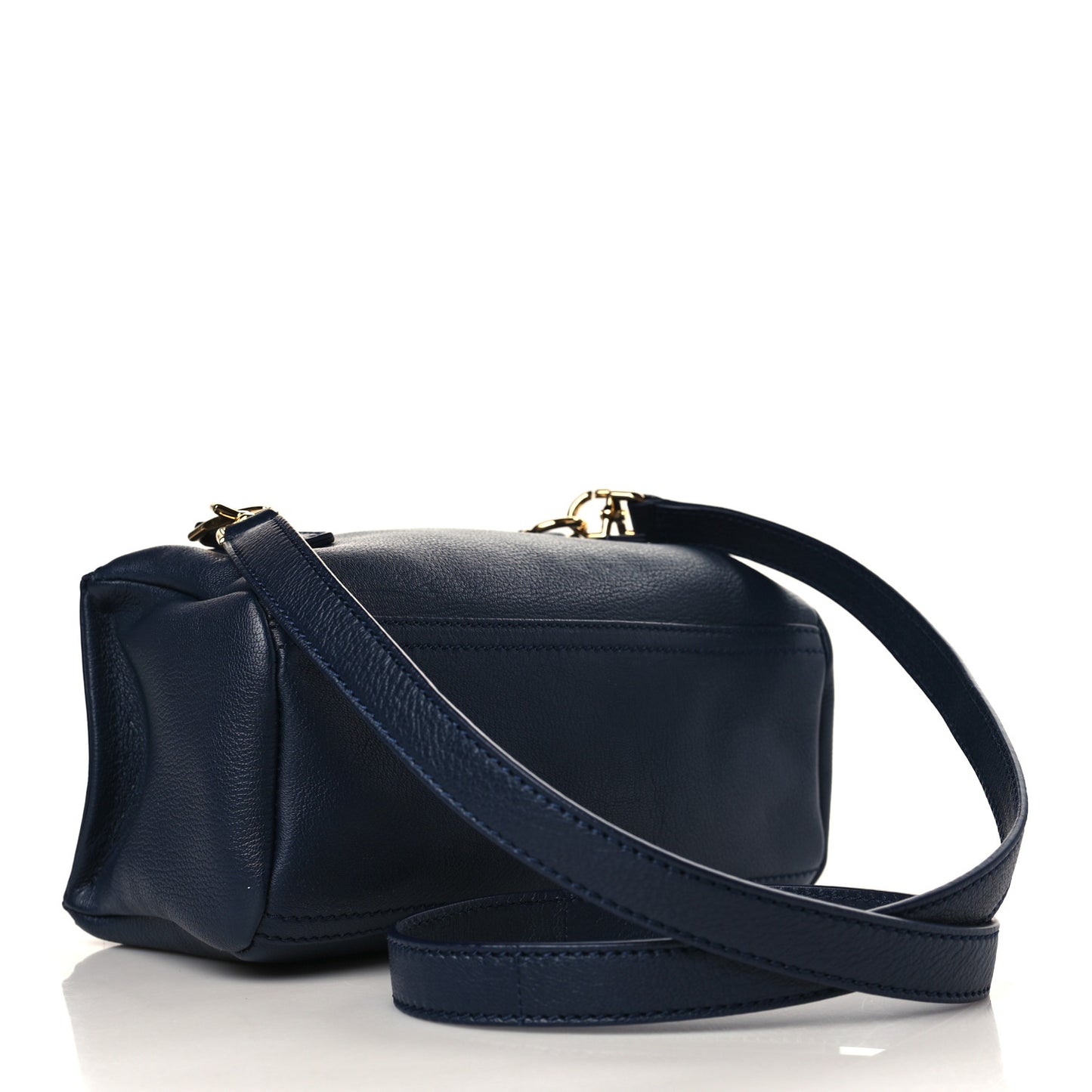 Sugar Goatskin Mini Pandora Navy