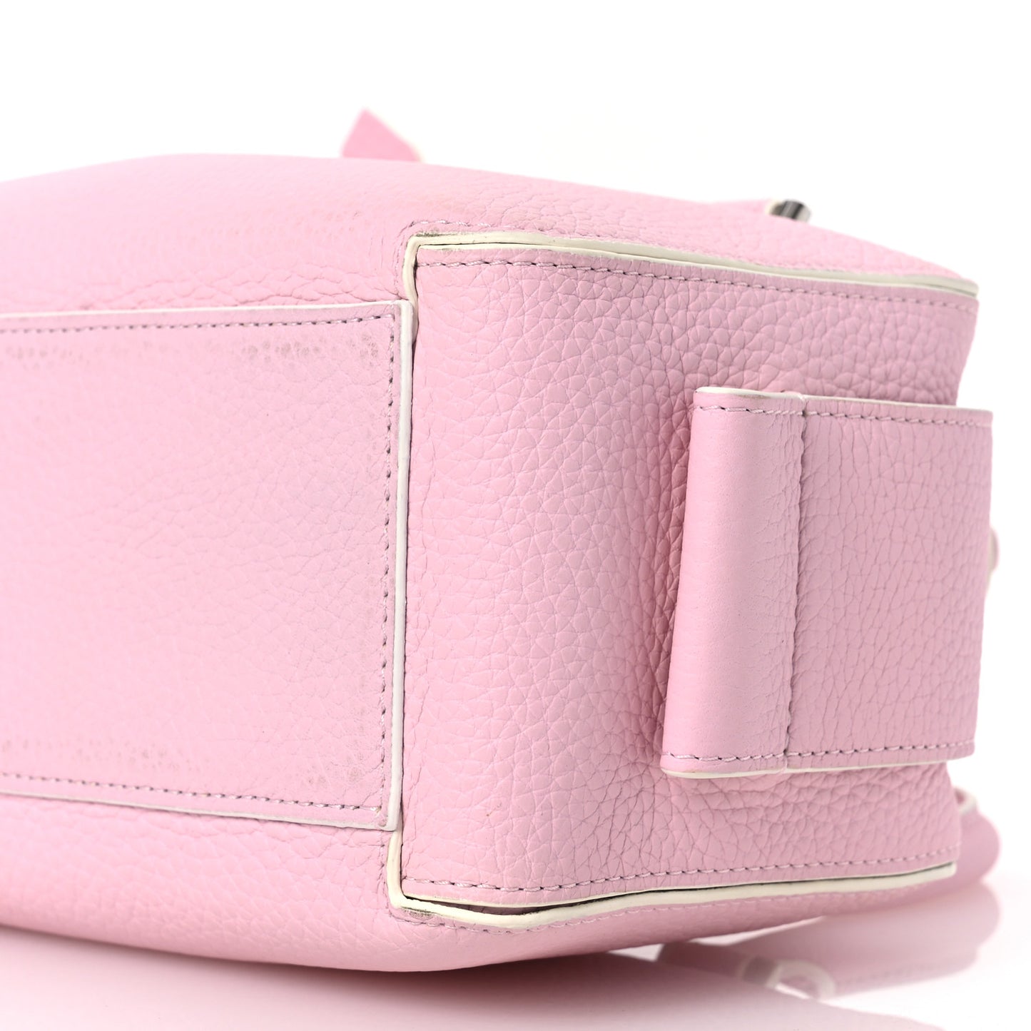 Taurillon Soft Mini Cool Box Satchel Light Pink