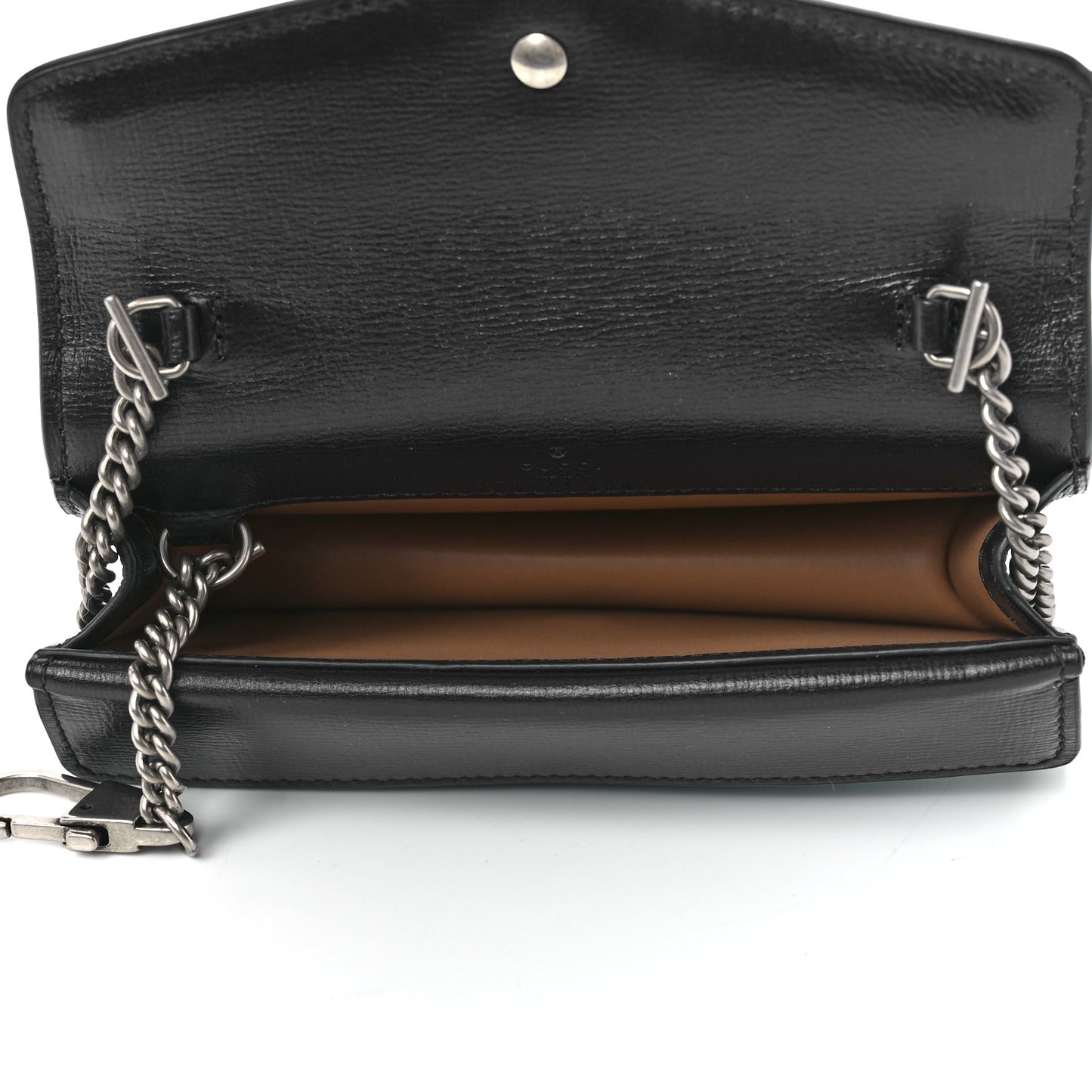 Casy Wool Azalea Calfskin Super Mini Dionysus Shoulder Bag Deep Emerald Black
