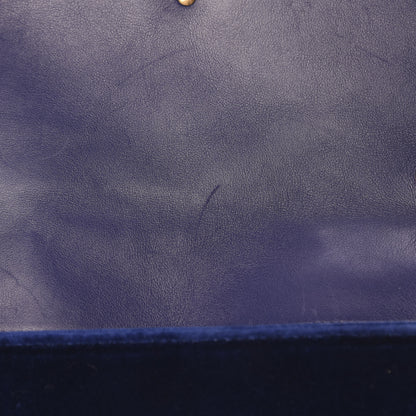 Gucci Velvet Matelasse Medium GG Marmont Shoulder Bag Cobalt Blue 11 of 14