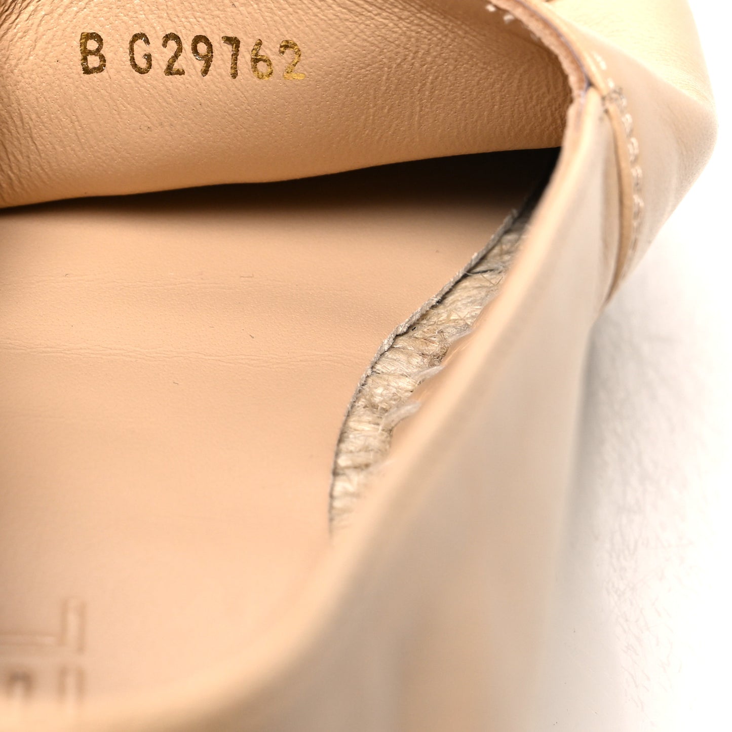Lambskin CC Espadrilles 38 Beige Black 38 Beige Black