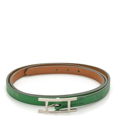Hermes Swift Hapi 3 MM Triple Tour Wrap Bracelet M Bambou 1 of 8