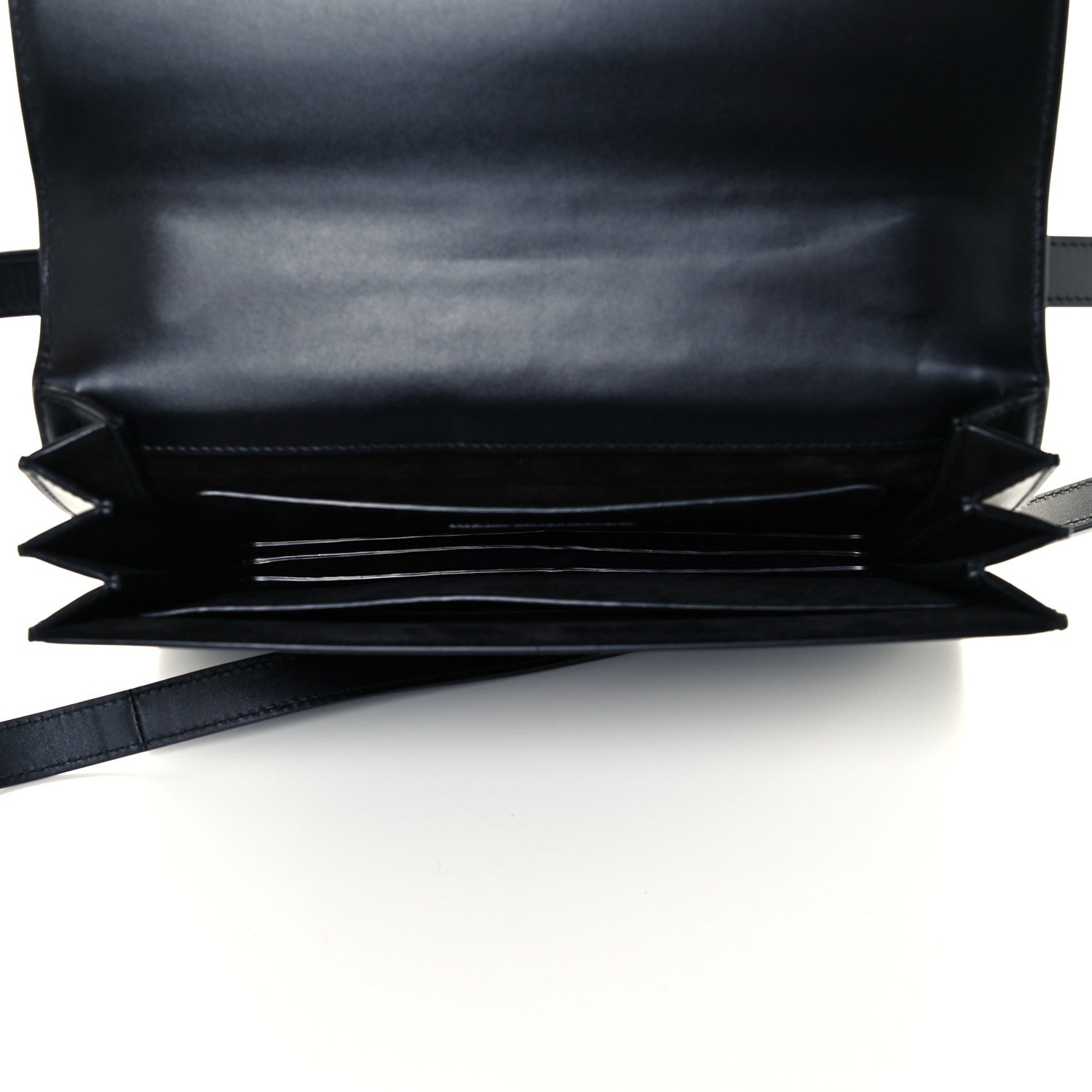 Saint Laurent Smooth Calfskin Shoulder Bag Black 5 of 11