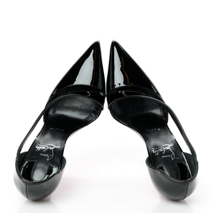 Christian Louboutin Patent Astridal 100 Pumps 36.5 Black 2 of 10