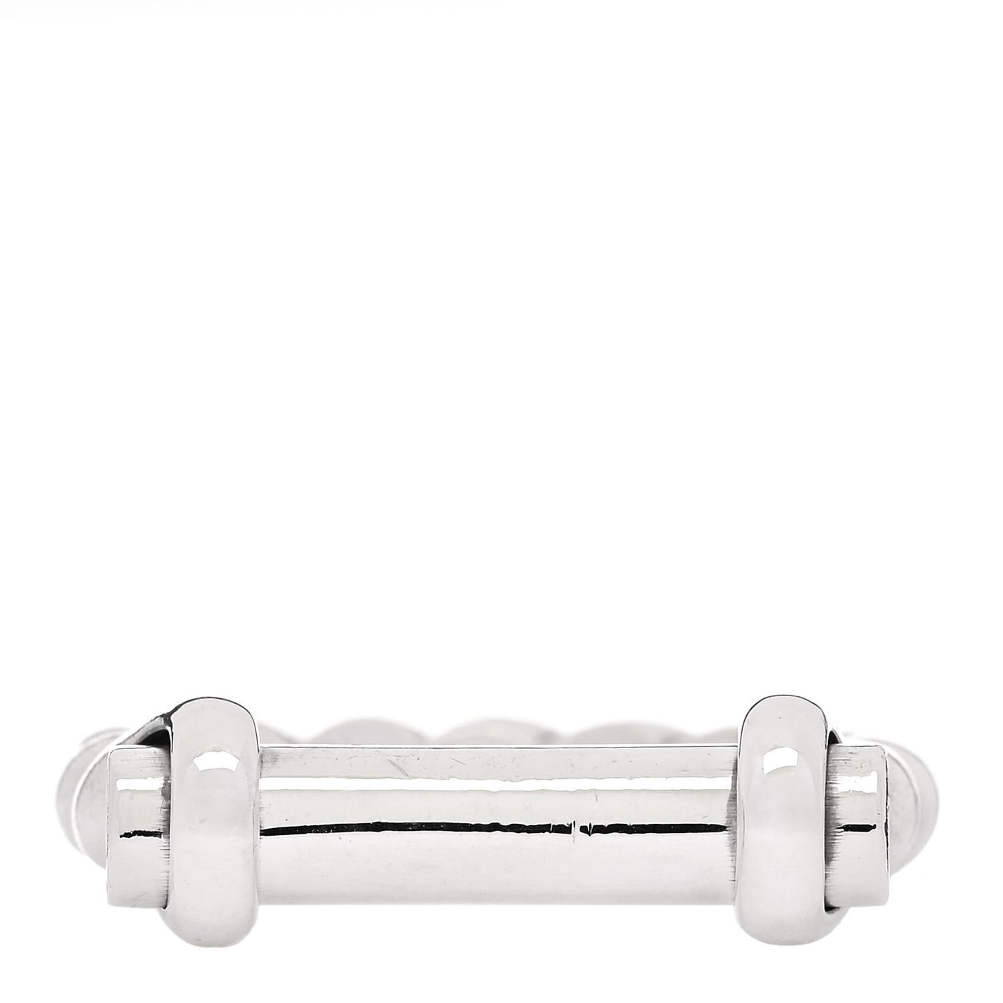 Sterling Silver Barrel Ring 63 10.5