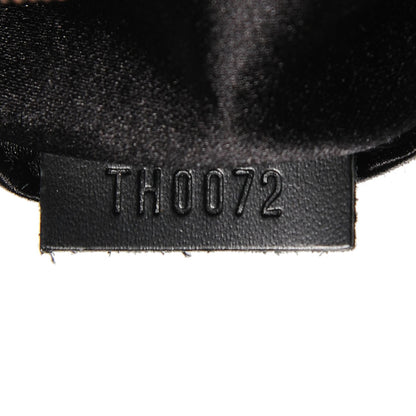 Louis Vuitton Satin Monogram Little Papillon Black 7 of 7