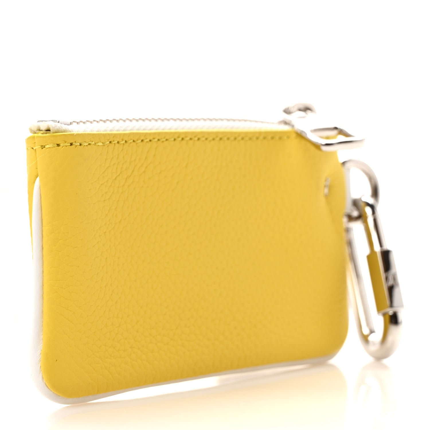 Louis Vuitton Calfskin Everyday LV Key Pouch Jaune 3 of 6