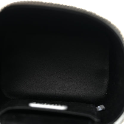 Miu Miu Metallic  Nappa Matelasse Micro Vanity Case Silver 6 of 13