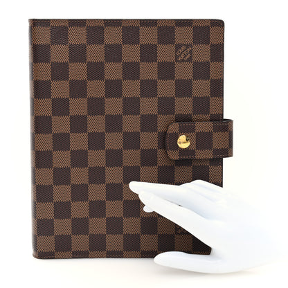 Louis Vuitton Damier Ebene Large Ring Agenda Cover 2 of 6