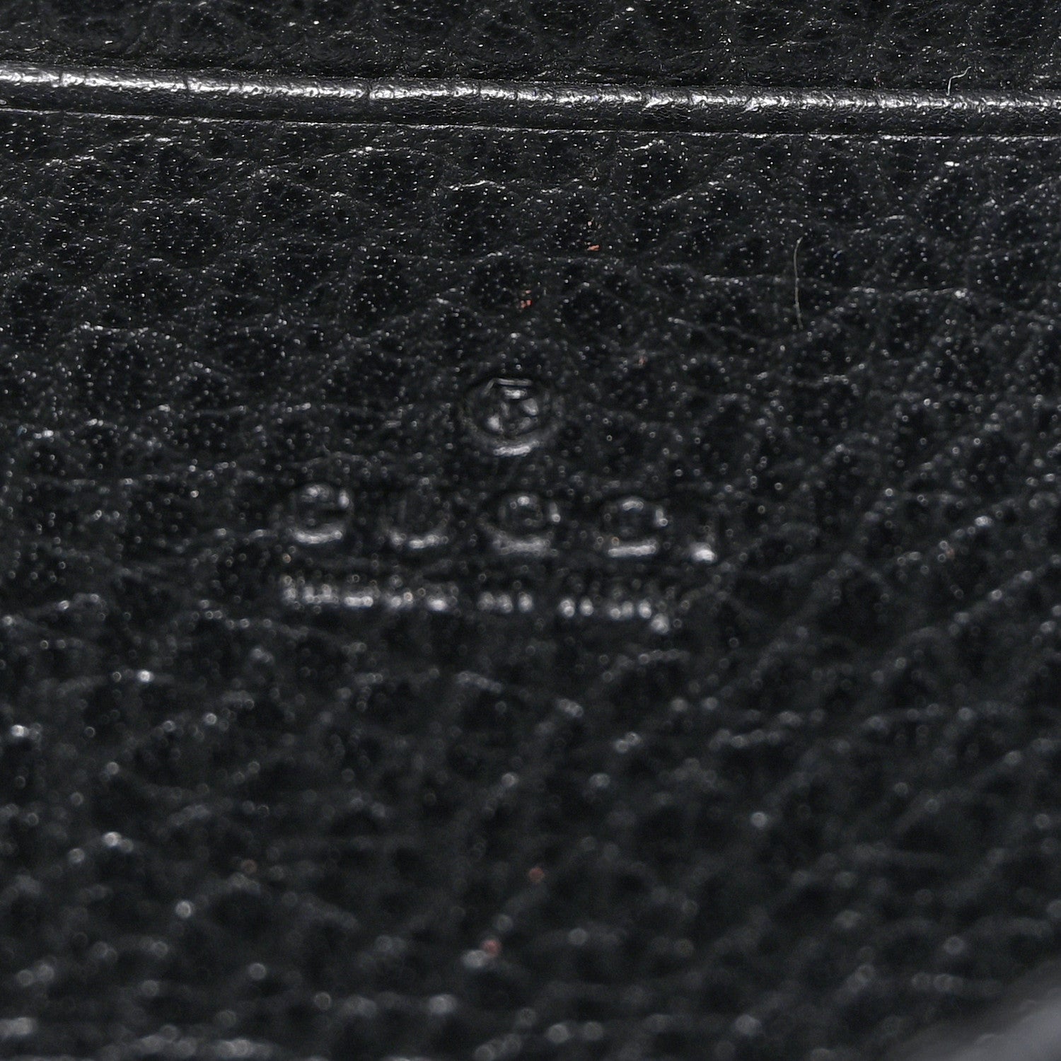 Gucci Calfskin Mini Dionysus Chain Wallet Black 6 of 12