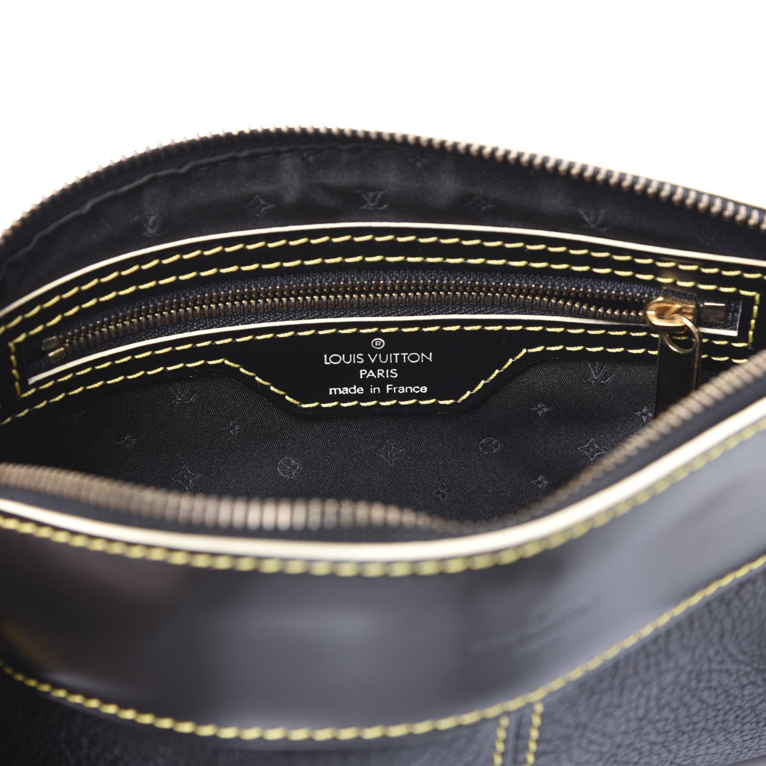Louis Vuitton Suhali Lockit Clutch Black 7 of 9