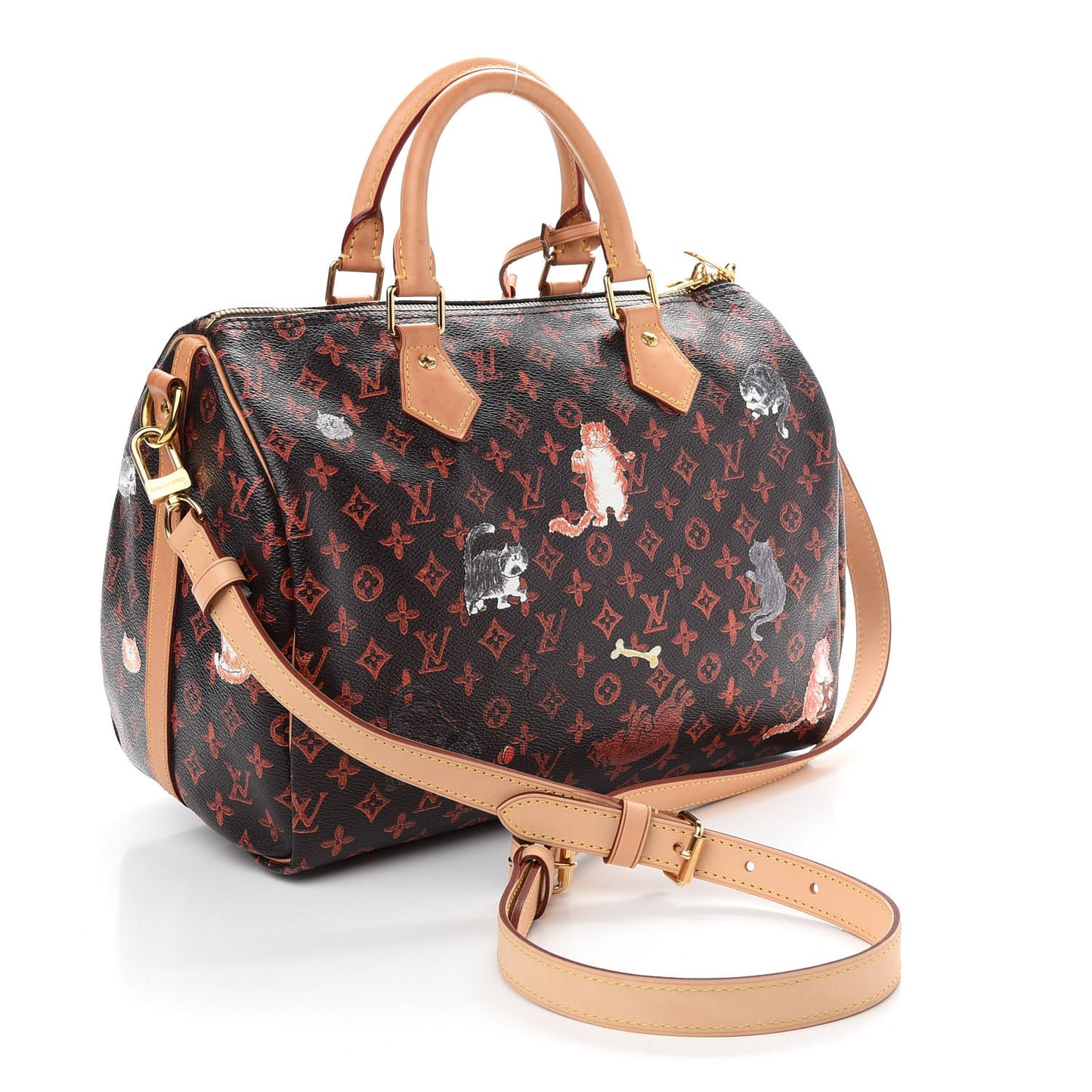 Catogram Speedy Bandouliere 30 Marron