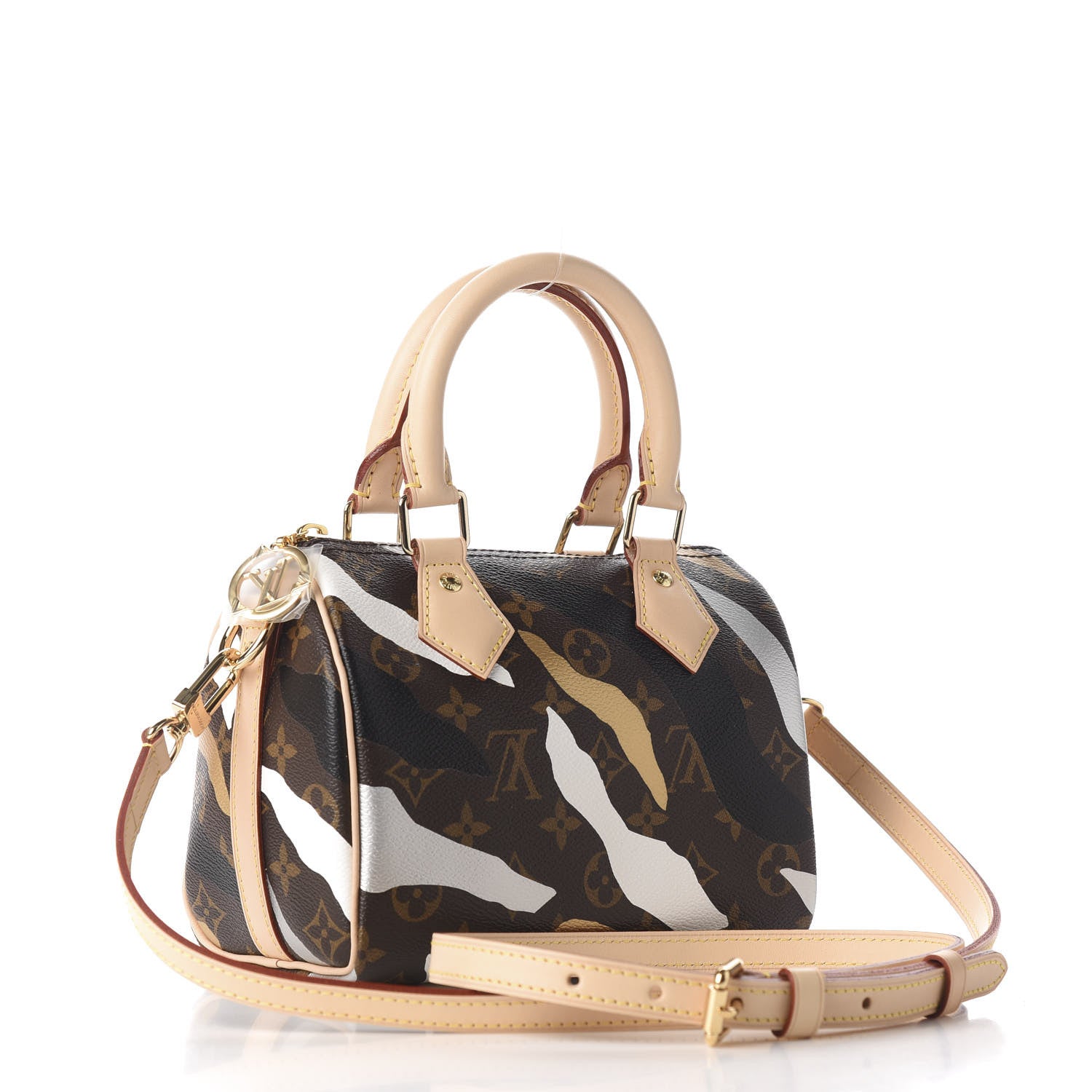 Louis Vuitton X LOL Monogram Speedy BB Gold Silver 2 of 10