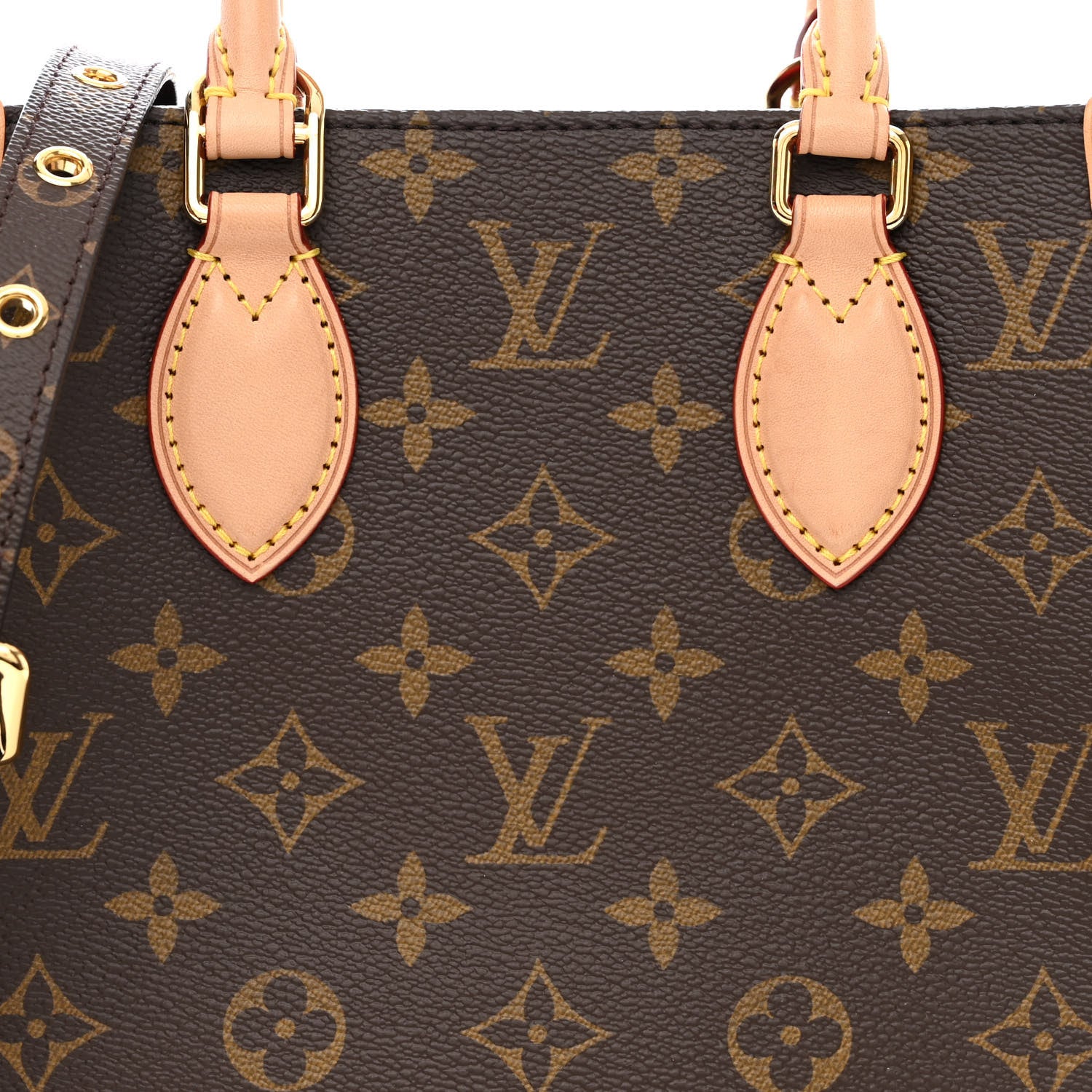 Louis Vuitton Monogram Sac Plat BB 7 of 9