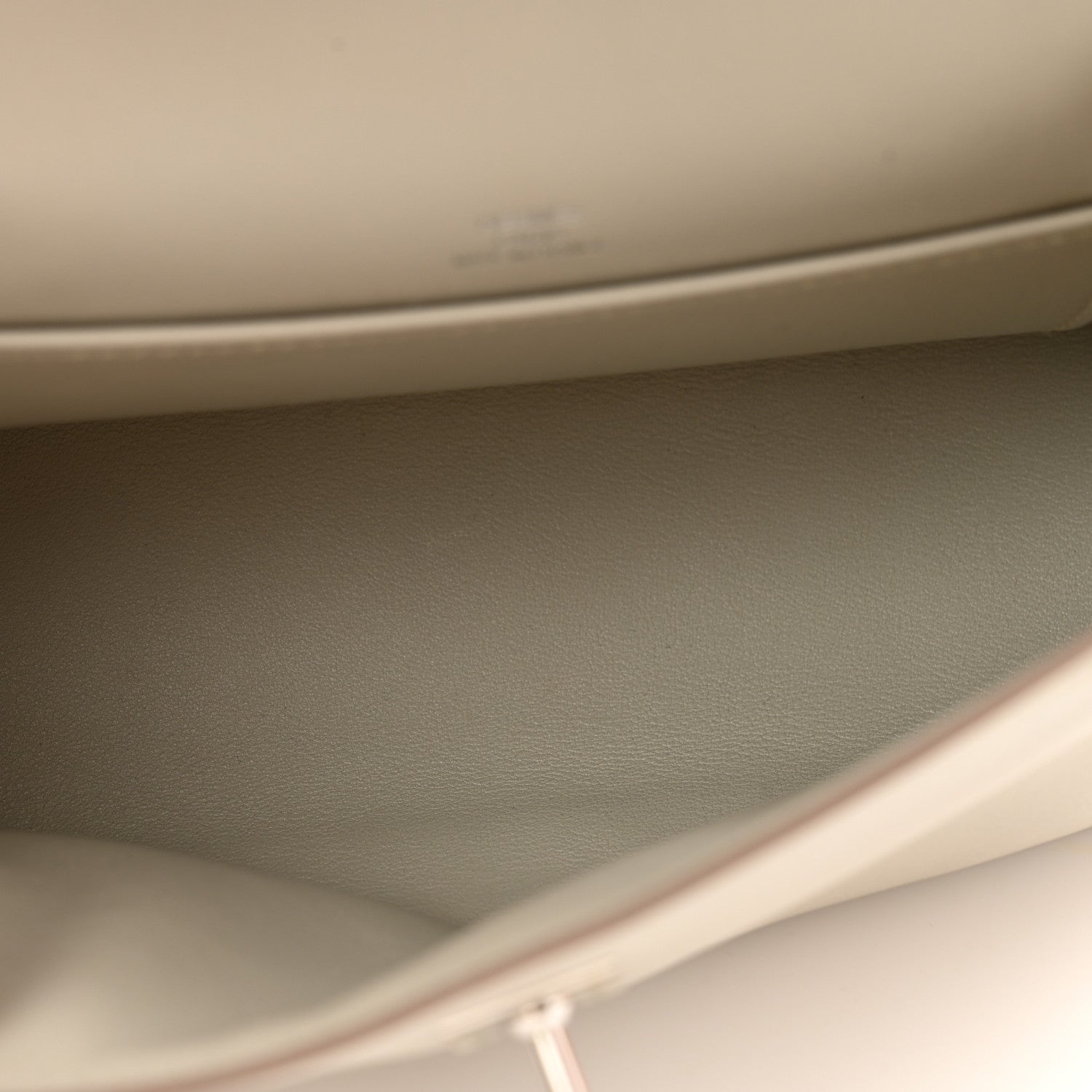 Hermes Evercalf Kelly Pochette Clutch Gris Perle 5 of 11